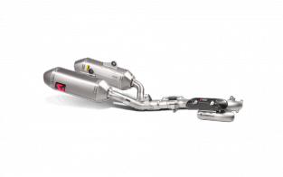 Akrapovic Racing Line Titanium Compleet Systeem zonder E-keur Honda CRF 250 R 2016-2017